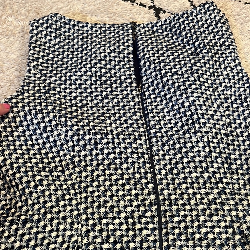 Kate Spade Blue and White Midi Dress - Picture 6 of 8